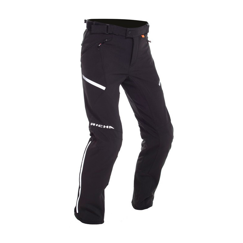 Richa Softshell Broek KORT Zwart maat L