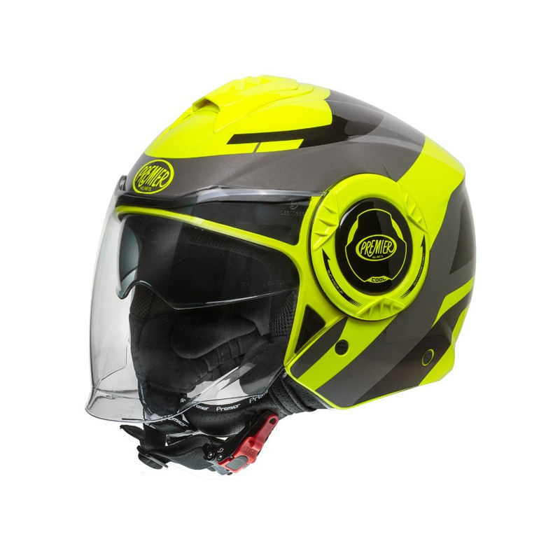 Premier COOL helm Opt Fluo maat M