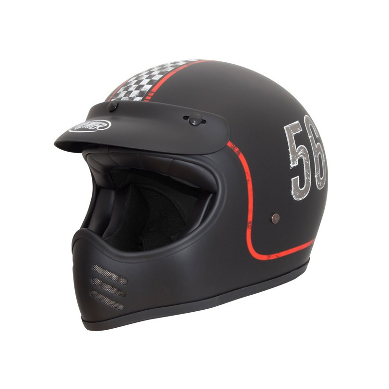 Premier Trophy MX helm FL9 BM SALE maat S