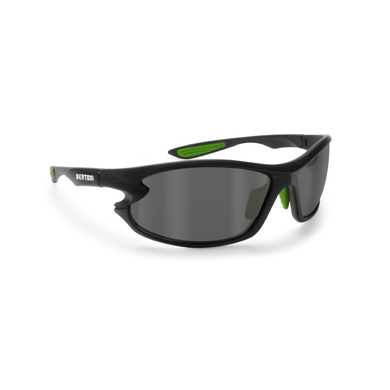 Bertoni Polarized P676M zwart/Groen - getint