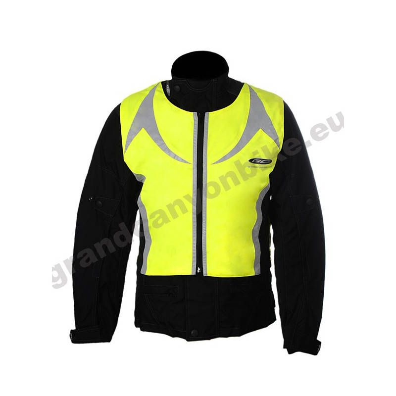 Grandcanyon Bikewear STRETCH REFLECTIE VEST Fluorgeel maat M