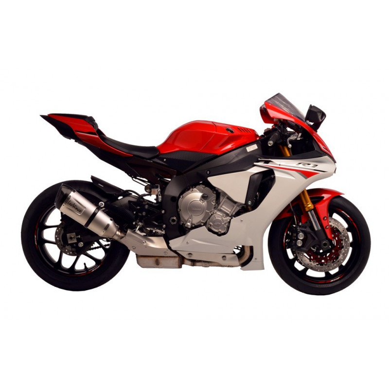 Leovince SBK Factory S yamaha yzf r1 1000 RVS (Inox)