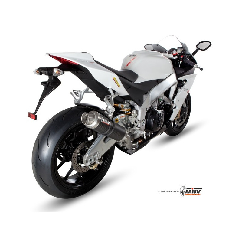 MIVV Aprilia Rsv4 2009 2016 GP Sport Slip-on Carbon