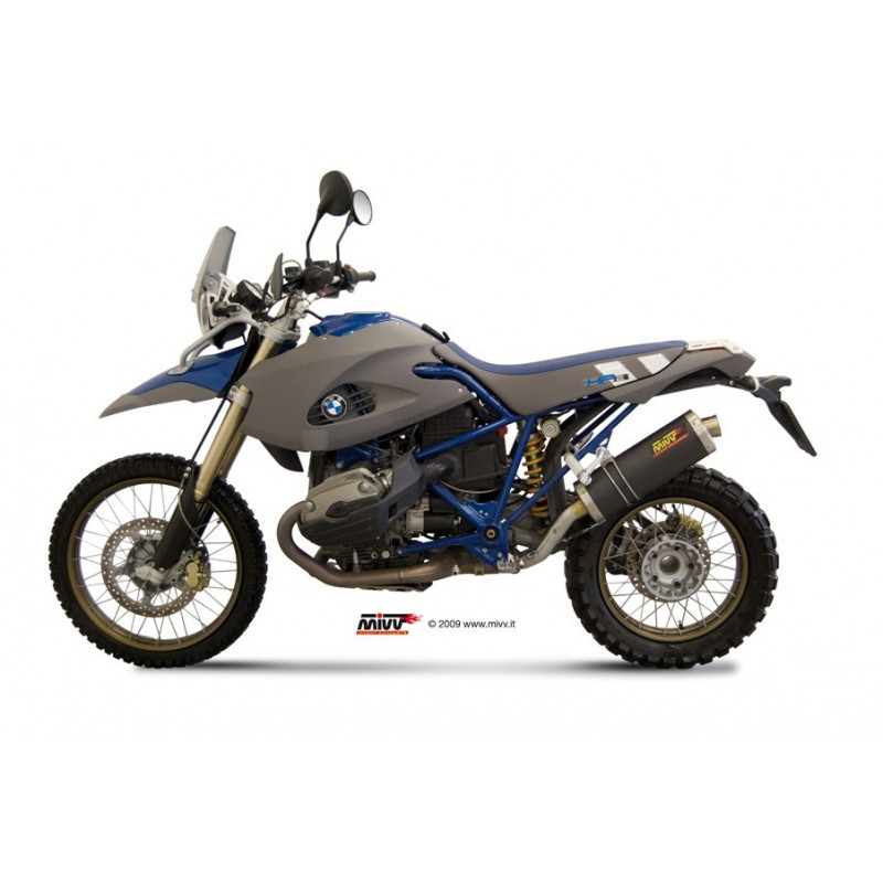 MIVV Bmw Hp2 enduro 2005 2009 Oval Sport Slip-on Carbon