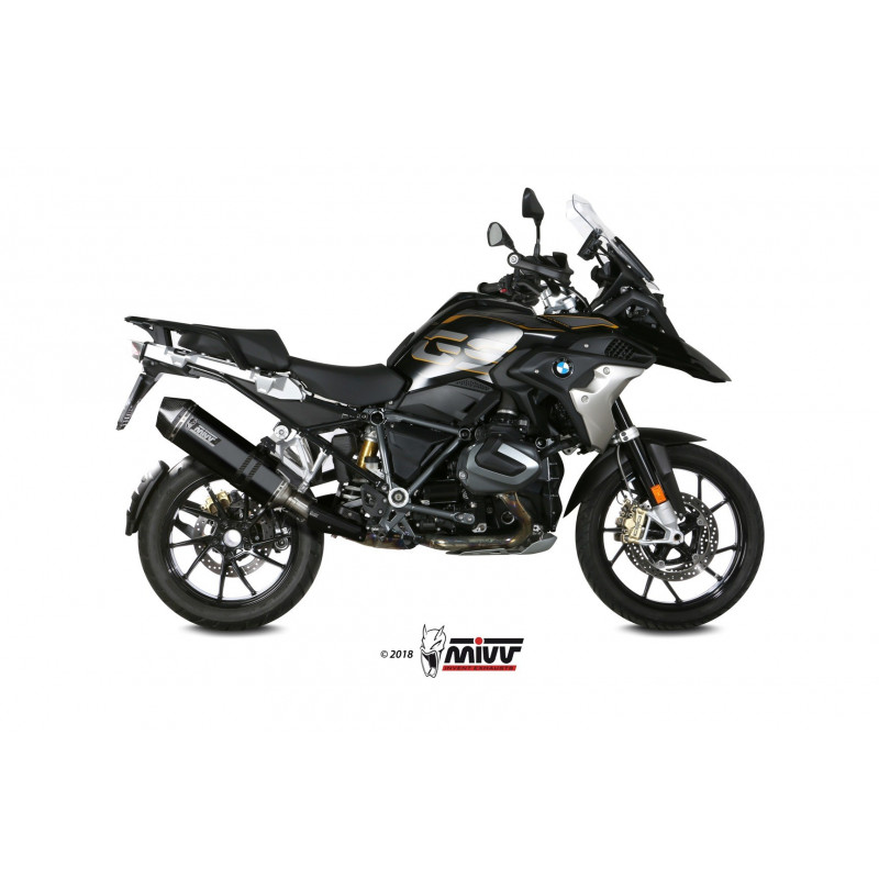 MIVV Bmw R 1250 gs / adventure 2019 Speed Edge Sport Slip-on Steel black