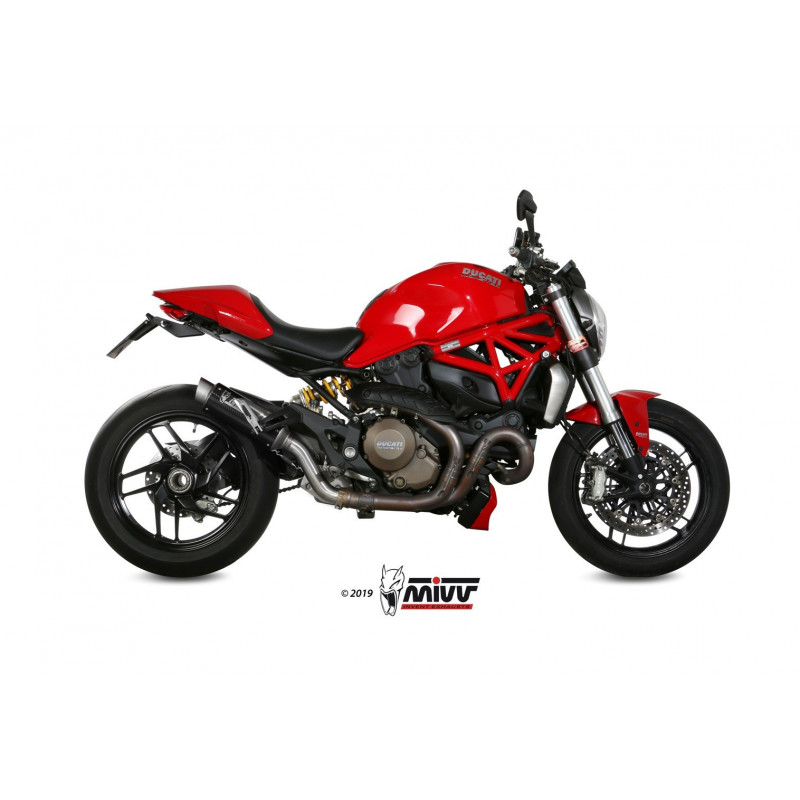 MIVV Ducati Monster 1200 2014 2016 GP PRO Sport Slip-on Carbon