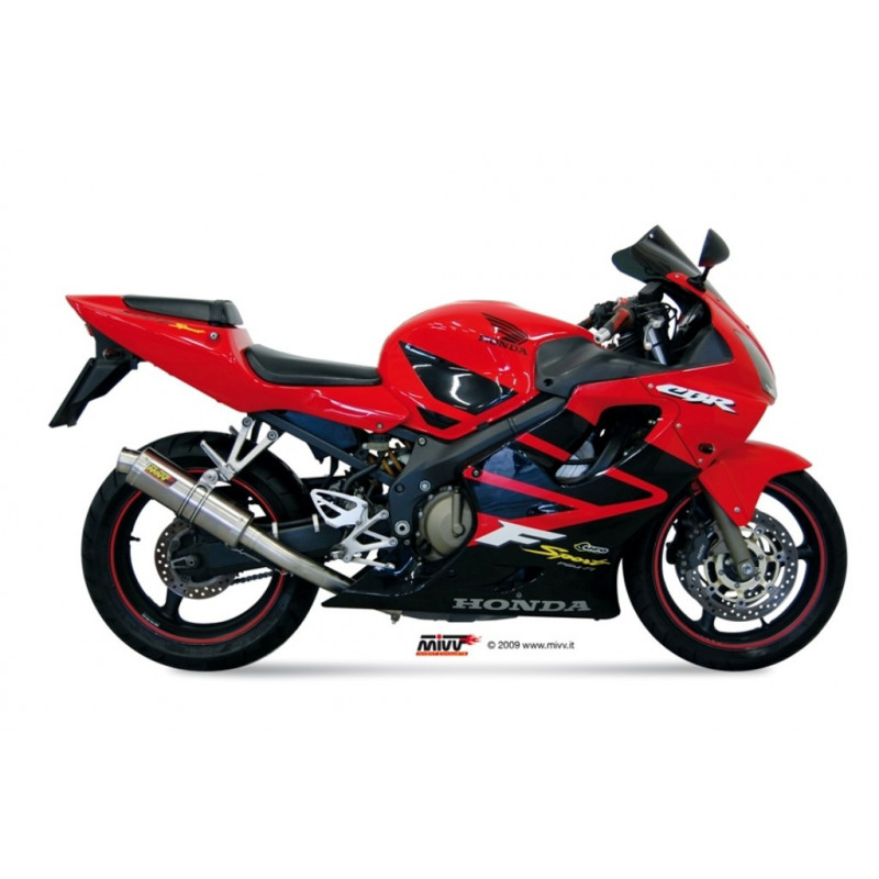 MIVV Honda Cbr 600 fs 2001 2003 GP Sport Slip-on Titanium