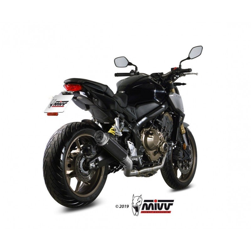 MIVV Honda Cb 650 r 2019 GP PRO Sport Imp. compl./full sys. 4x2x1 Steel black