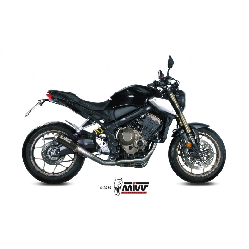 MIVV Honda Cb 650 r 2019 Mk3 Sport Imp. compl./full sys. 4x2x1 Carbon