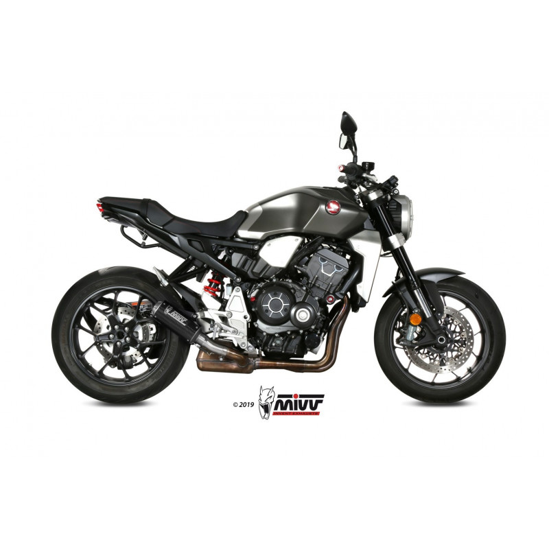 MIVV Honda Cb 1000 r 2018 Mk3 Sport Slip-on Carbon