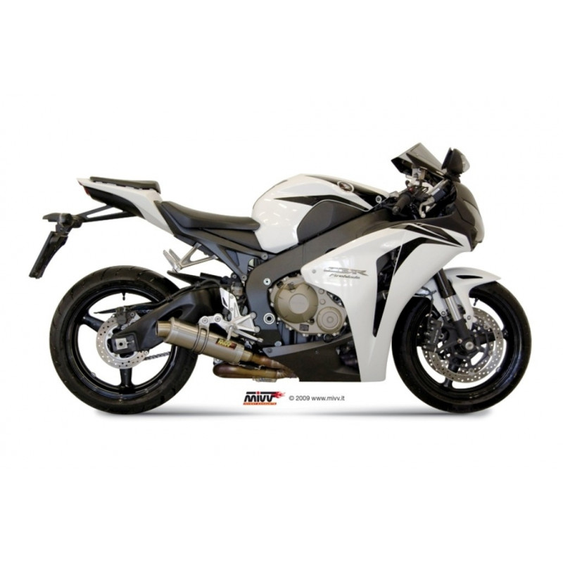 MIVV Honda Cbr 1000 RR 2008 2013 GP Sport Slip-on Titanium