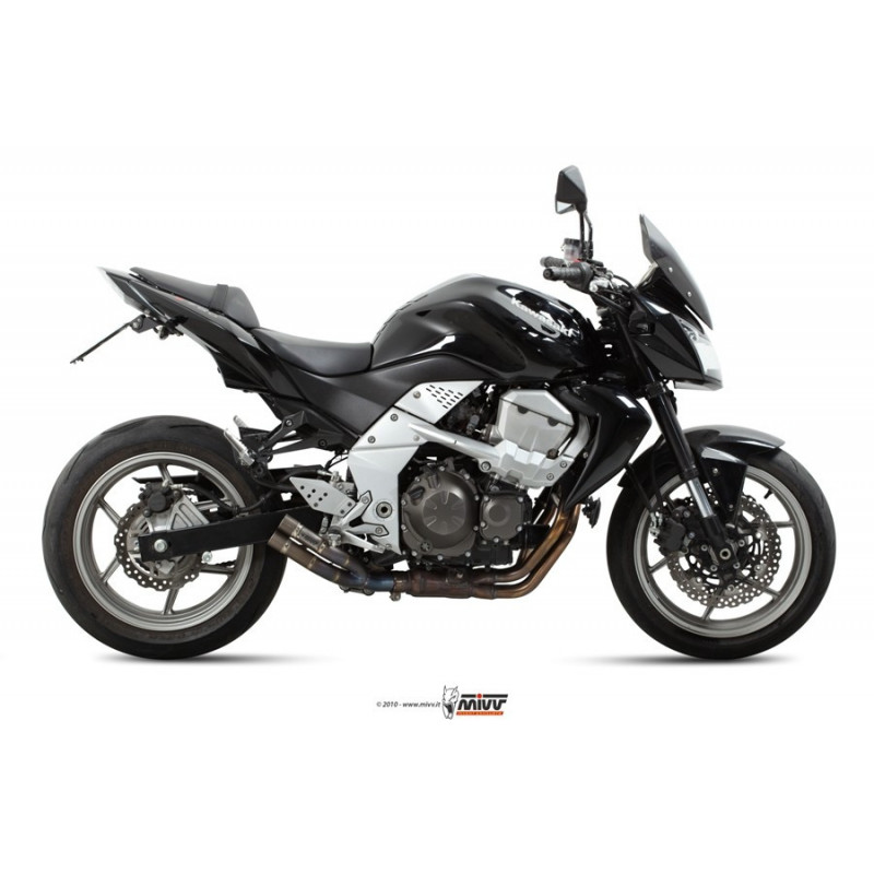 MIVV Kawasaki Z 750 2007 2014 Double Gun Sport Slip-On Full Titanium