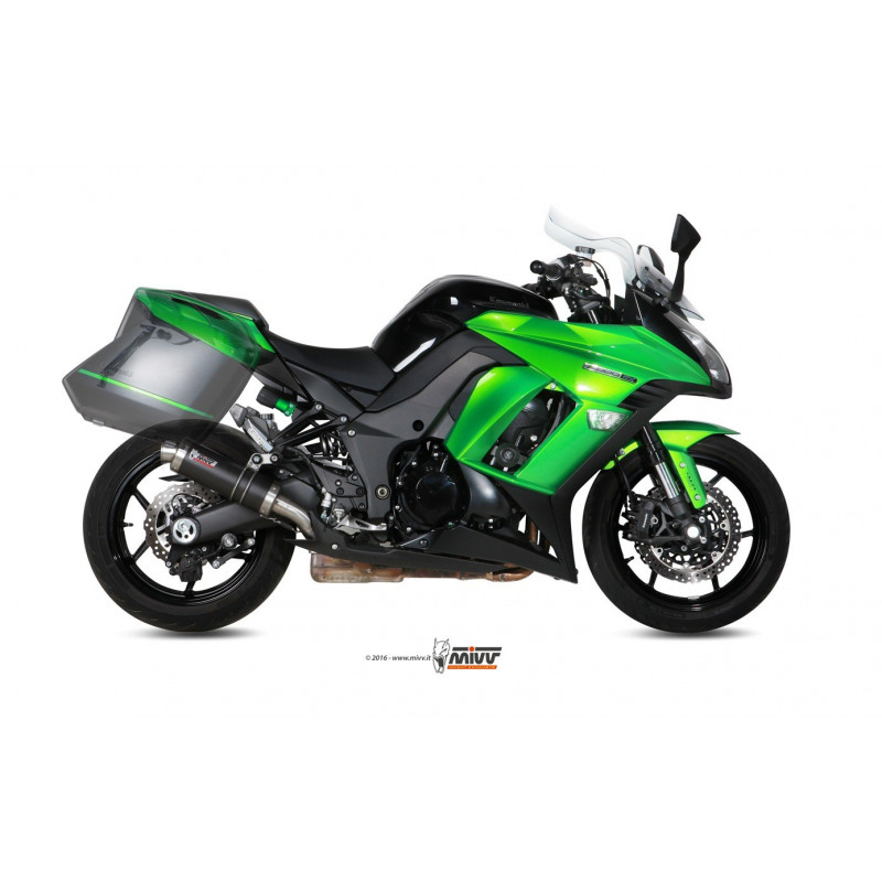 MIVV Kawasaki Z 1000 sx 2014 GP Sport 2 slip-on Carbon