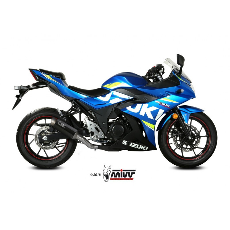 MIVV Suzuki Gsx 250 r 2017 GP PRO Sport Slip-on Carbon