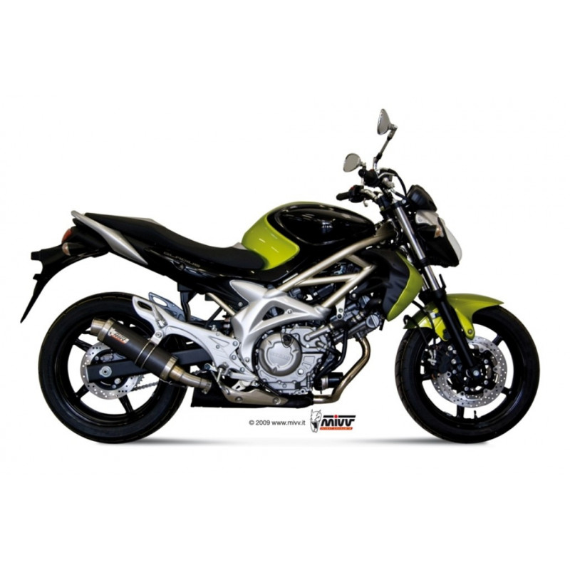 MIVV Suzuki Gladius 2009 2015 GP Sport Slip-on Titanium