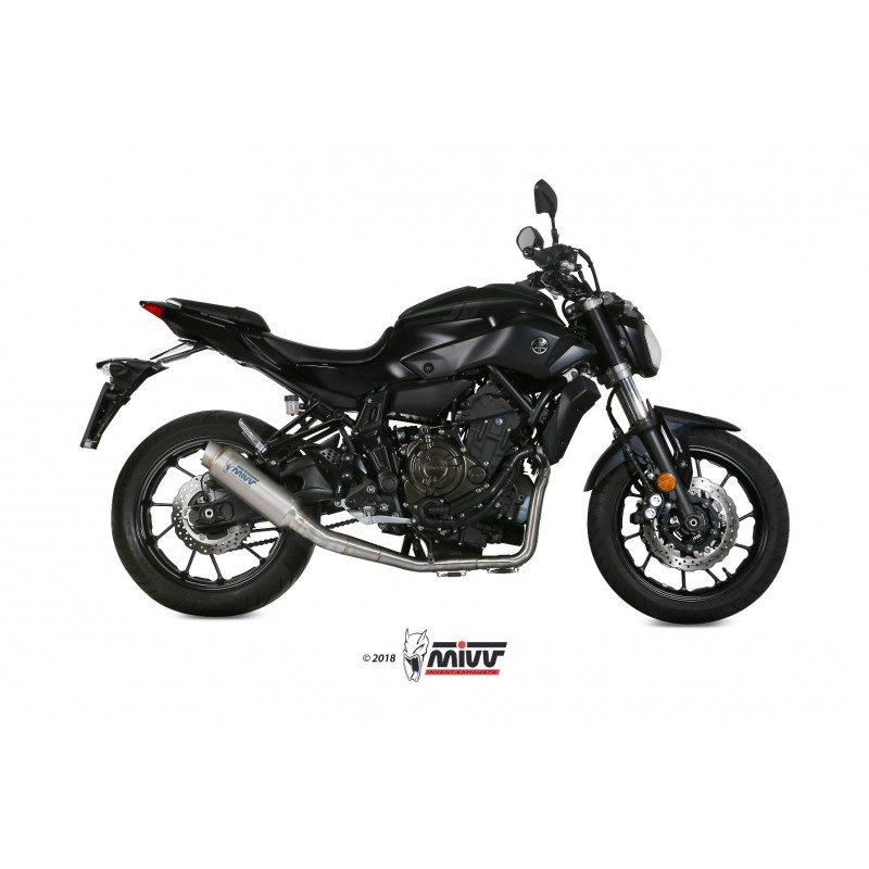 MIVV Yamaha Mt-07 2014 GP PRO Sport Imp. compl./full sys. 2x1 Titanium