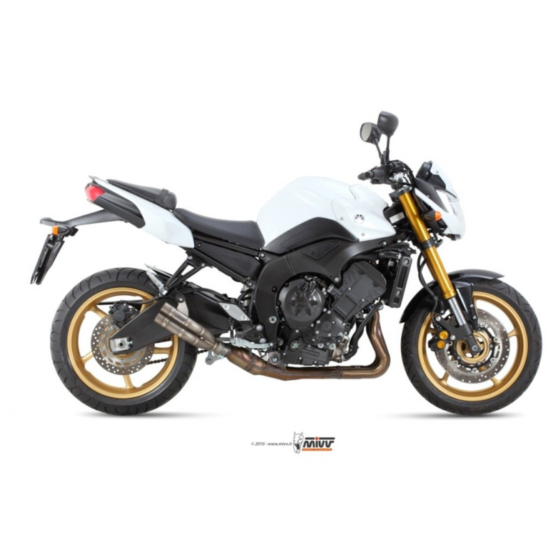 MIVV Yamaha Fz8 / fazer 8 2010 2016 Double Gun Sport Slip-On Full Titanium