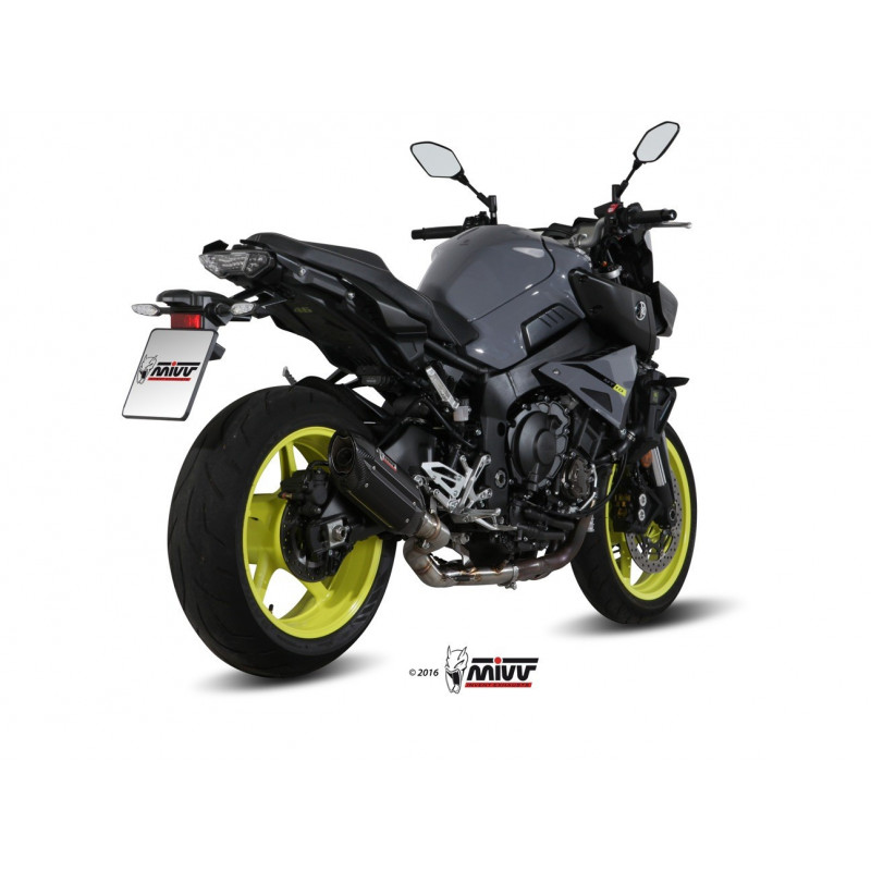 MIVV Yamaha Mt-10 2016 Suono Sport Slip-on Steel black