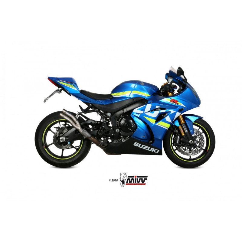 MIVV Double Gun Titanium Racing SUZUKI GSX-R 1000 2017 -