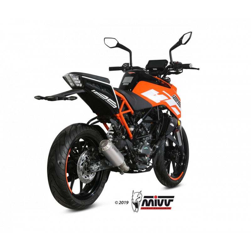 MIVV MK3 Rvs KTM 125 DUKE 2017 -