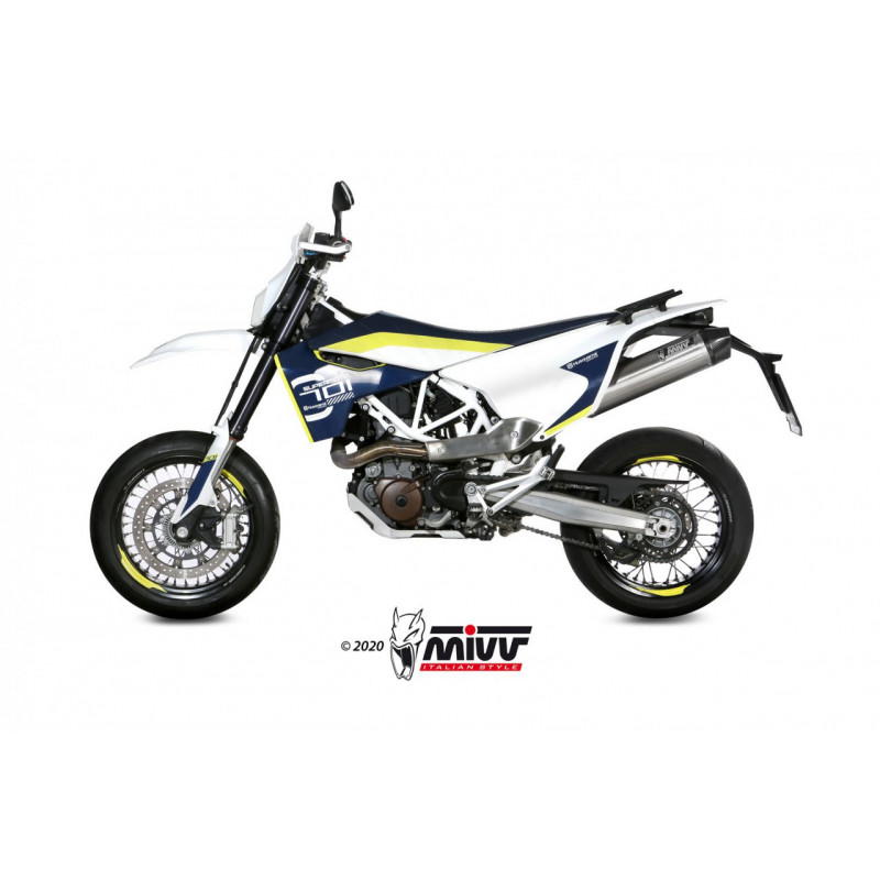 MIVV OVAL Titanium HUSQVARNA 701 ENDURO / SUPERMOTO 17-20