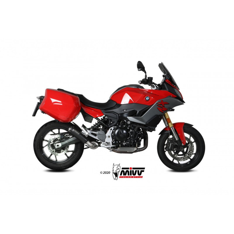 MIVV X-M1 Rvs zwart BMW F 900 XR 20-22