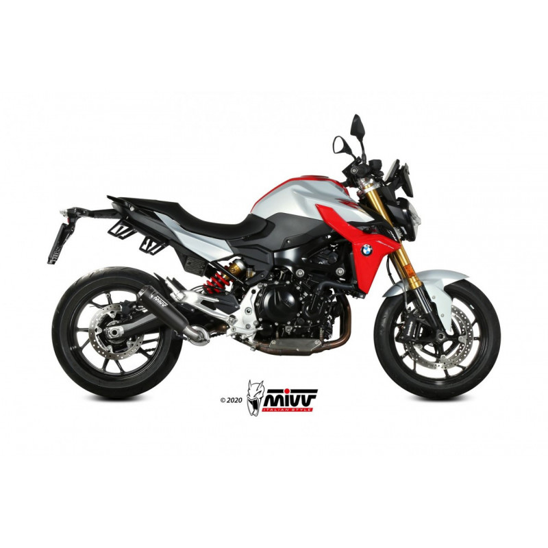 MIVV X-M1 Rvs zwart BMW F 900 R 20-22