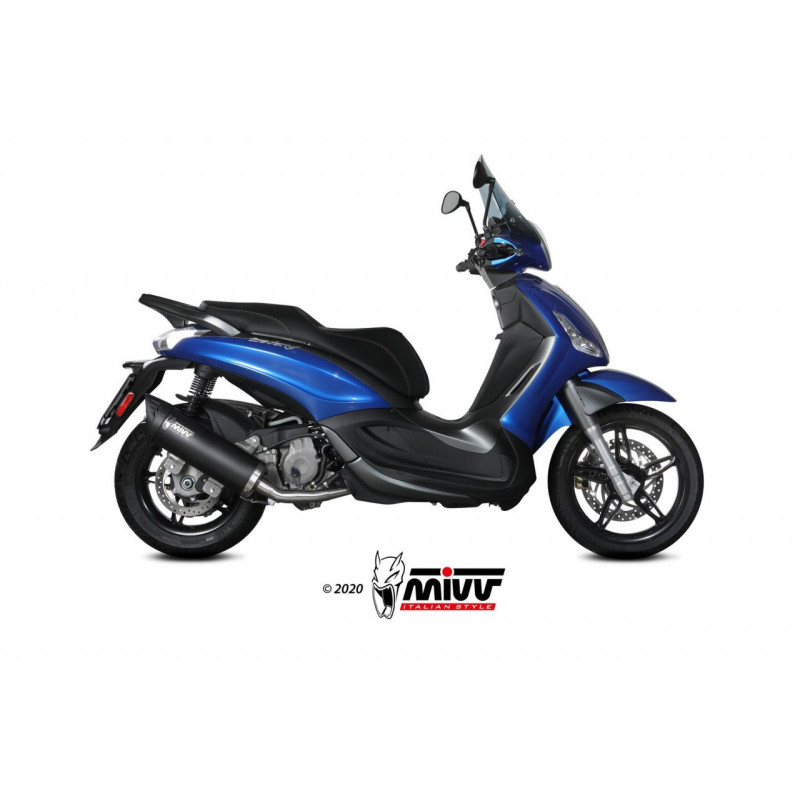 MIVV MOVER Rvs zwart PIAGGIO Beverly 350 17-21