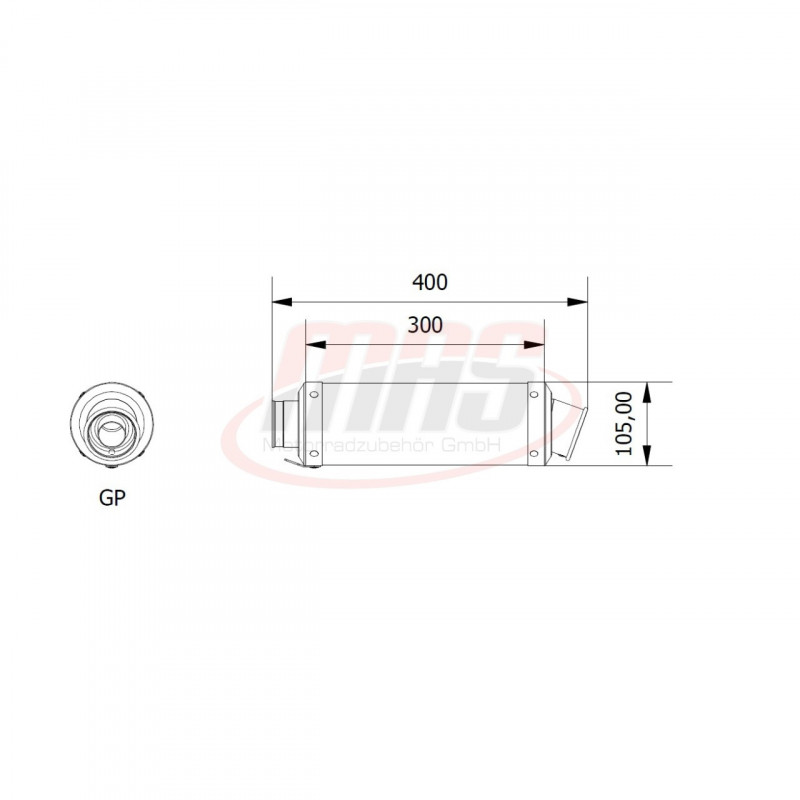 MIVV GP Titanium Aprilia RSV4 1000 APRC ´11/15 - Tuono V4 1000 APRC ´11/15