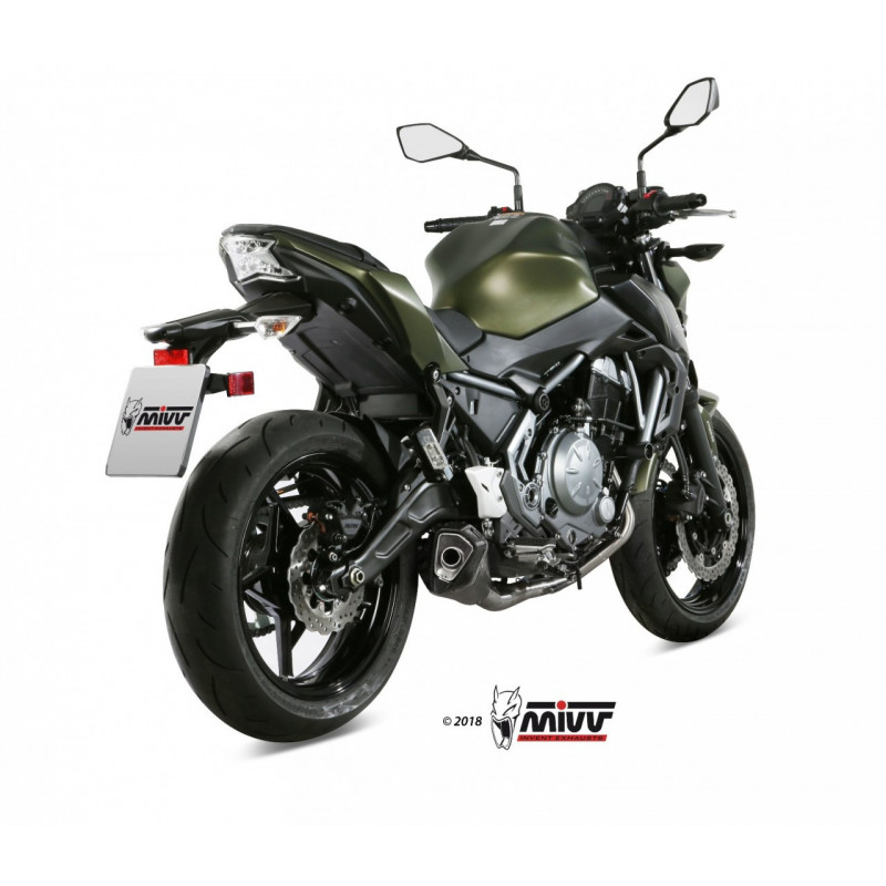 MIVV DELTA RACE Black KAWASAKI Z650/Ninja 650 17-21