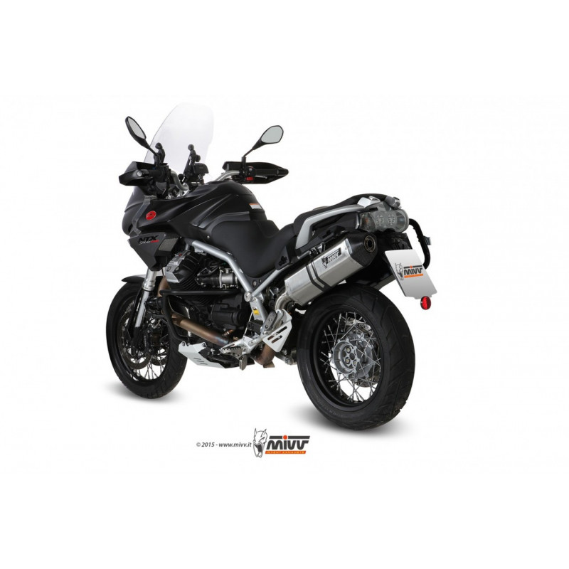 MIVV Speed Edge Rvs Moto Guzzi Stelvio 1200 ´08/14