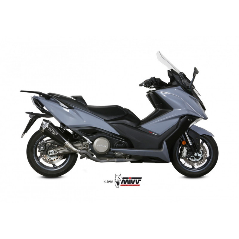 MIVV Delta Race Black KYMCO AK550 17-20