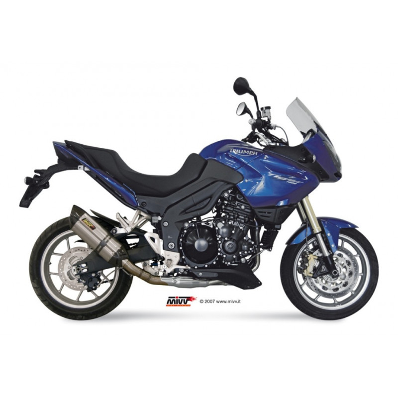 MIVV Suono Rvs verlaagd Triumph Tiger 1050 ´07/13