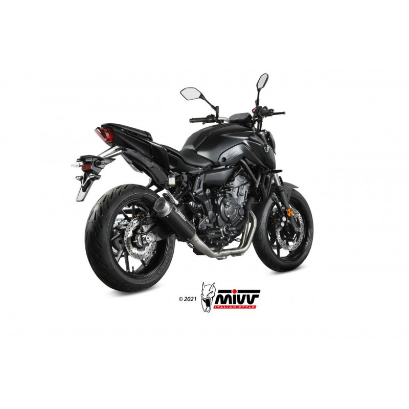 MIVV Compleet systeem GPPro Carbon Yamaha MT-07/FZ-0 21-