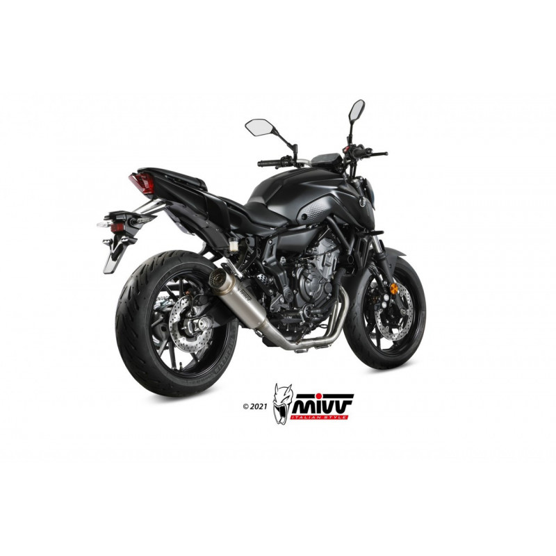 MIVV GPPro Titanium Yamaha MT-07/FZ-07 21-