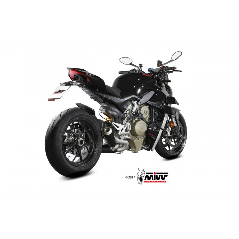 MIVV X-M1 Rvs zwart DUCATI STREETFIGHTER V4 20-22