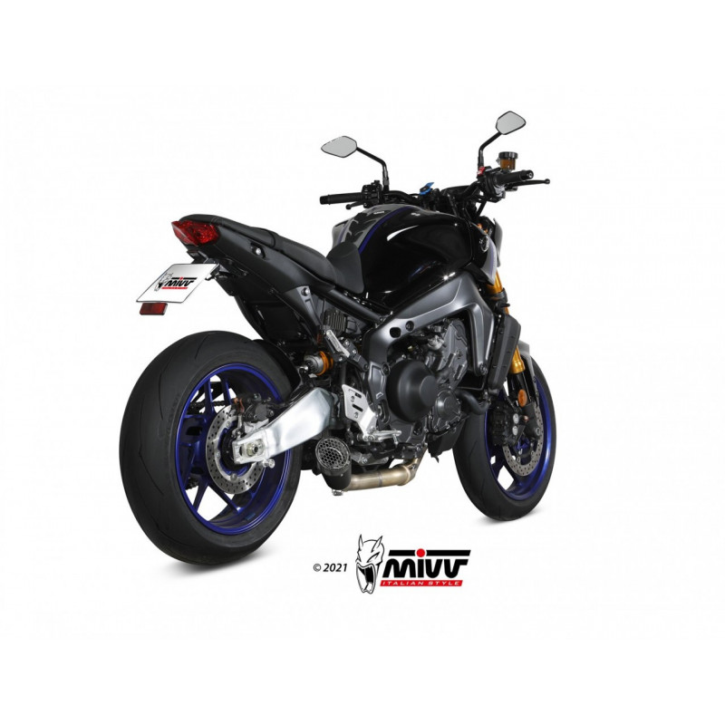 MIVV XM5 Rvs zwart Yamaha MT-09 / FZ-09 21-