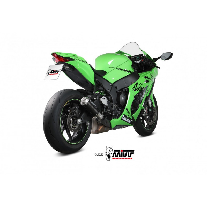 MIVV MK3 Carbon Uitlaat Kawasaki ZX-10 R/RR/SE 16-21