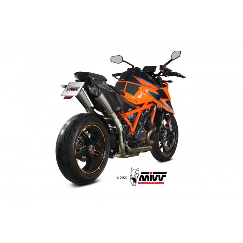 MIVV XM5 Titanium High mount KTM 1290 Superduke 20-22