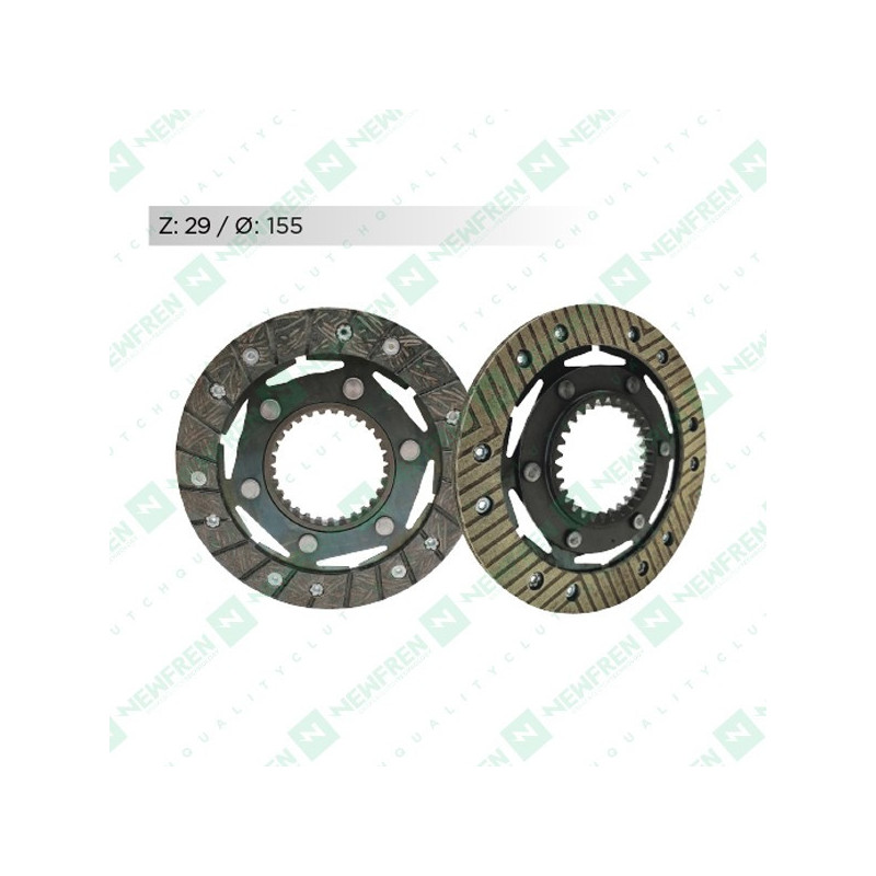 F1401KW-CLUTCH DISCS SET (2 PCS)