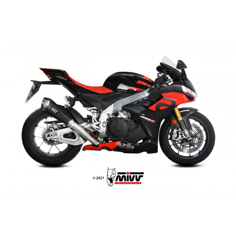 MIVV met Carbon eindkap BMW S 1000 RR 19-22