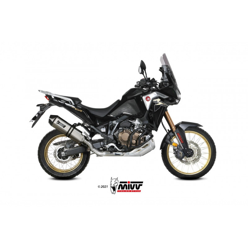 MIVV SPEED EDGE Rvs HONDA CRF 1100 L AFRICA TWIN 20-22