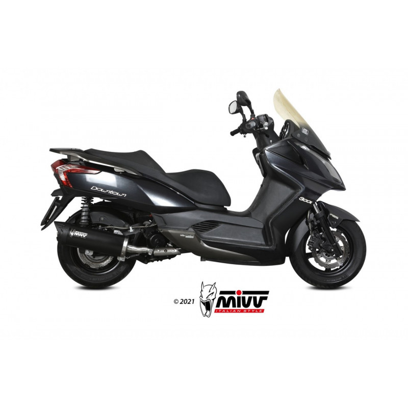 MIVV MOVER Rvs zwart KYMCO DOWNTOWN 300 09-17