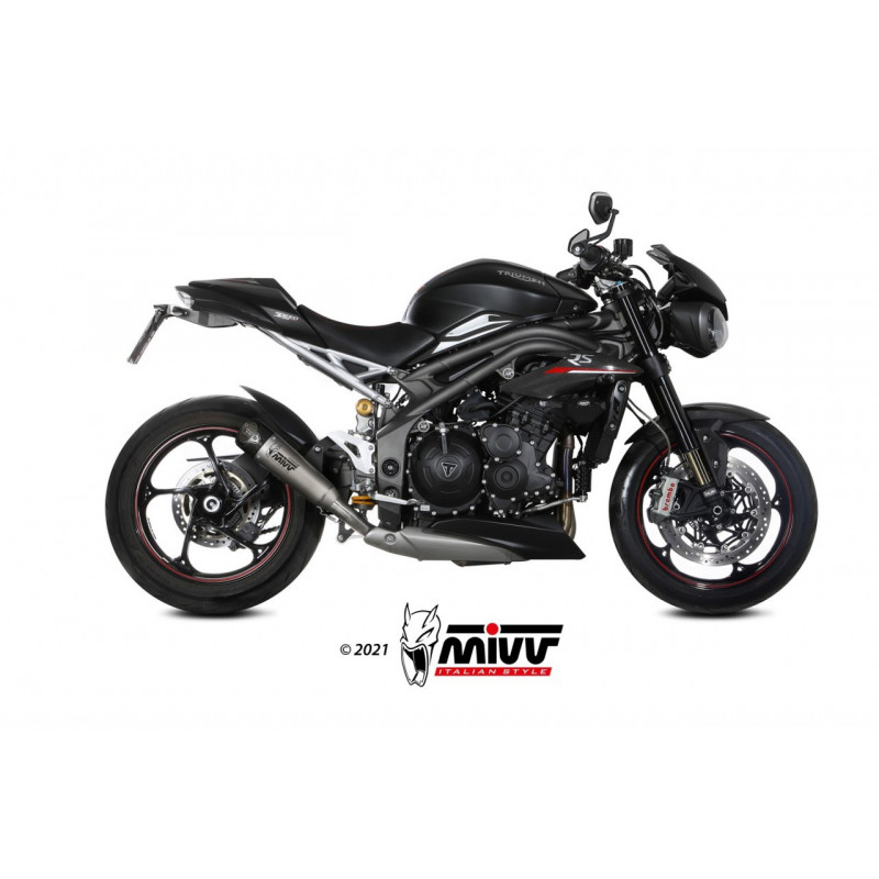 MIVV TRIUMPH MK3 Titanium SPEED TRIPLE R / S / RS 18-20