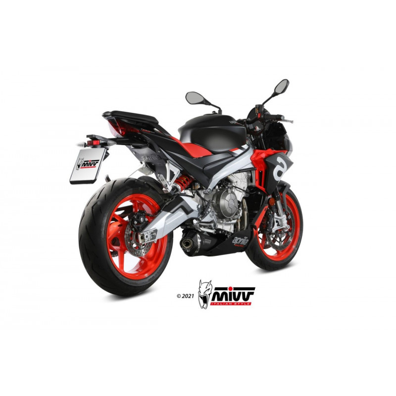 MIVV Delta Race Rvs zwart Aprilia RS 660/Tuono 660 20-22