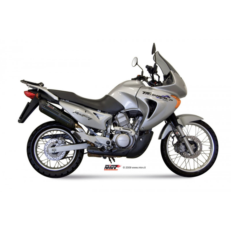 MIVV Suono Rvs zwart Honda XLV 650 Transalp ´00/04