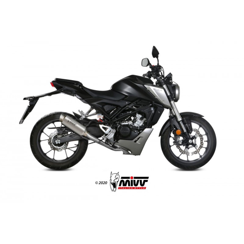 MIVV GPPro Titanium Honda CB 125 R 18-20