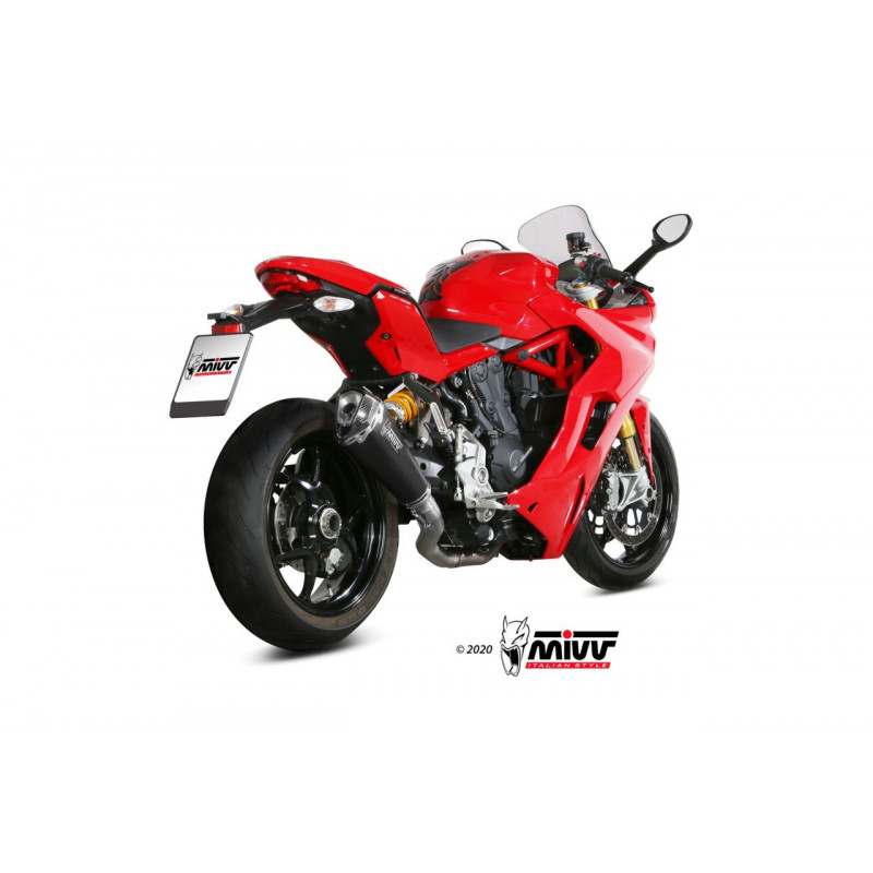 MIVV Delta Race Rvs zwart Ducati Supersport 939 / S 17-20