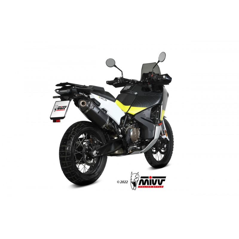 MIVV SPEED EDGE Rvs zwart HUSQVARNA NORDEN 901 2022