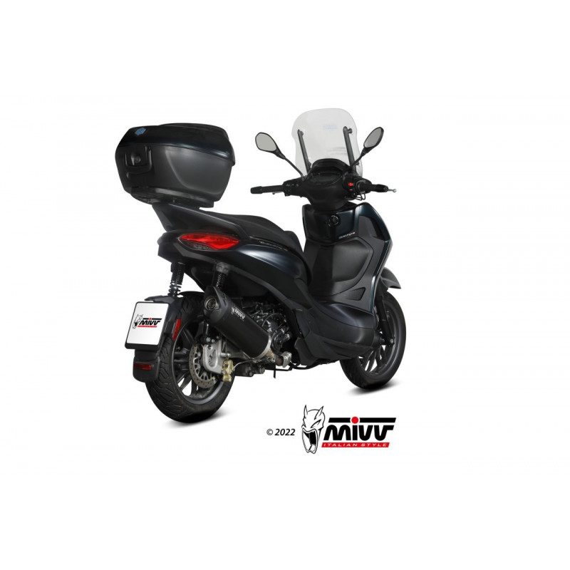 MIVV MOVER Rvs zwart PIAGGIO Beverly 300 21-22